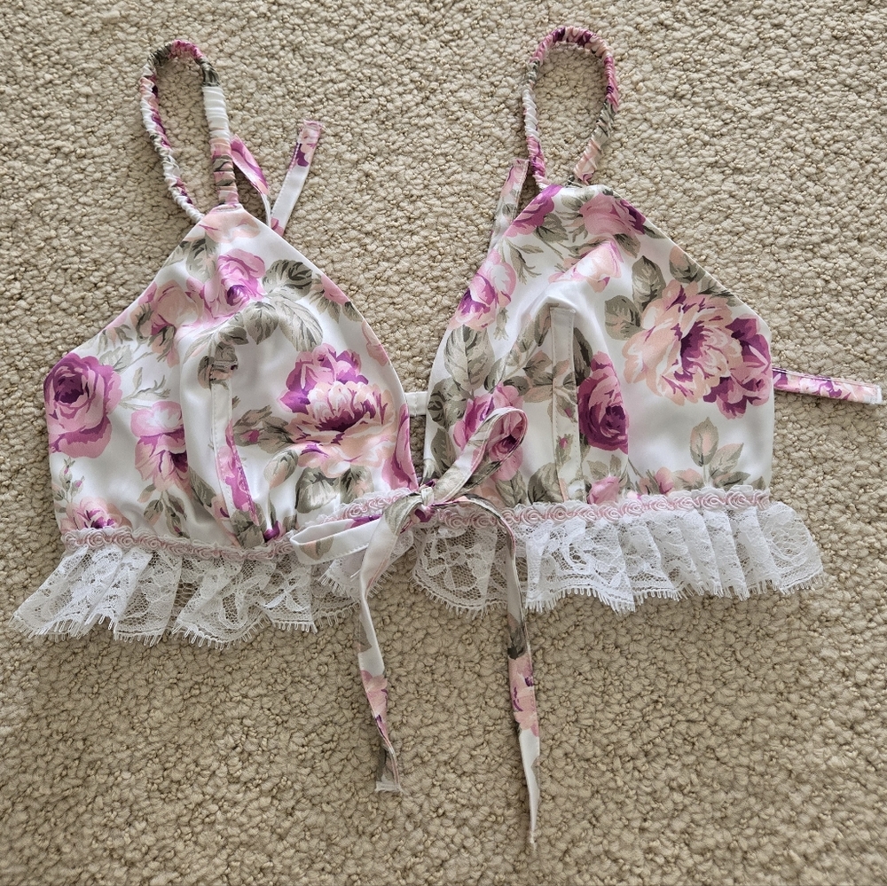 For love and lemons Mary rose bralette small DD